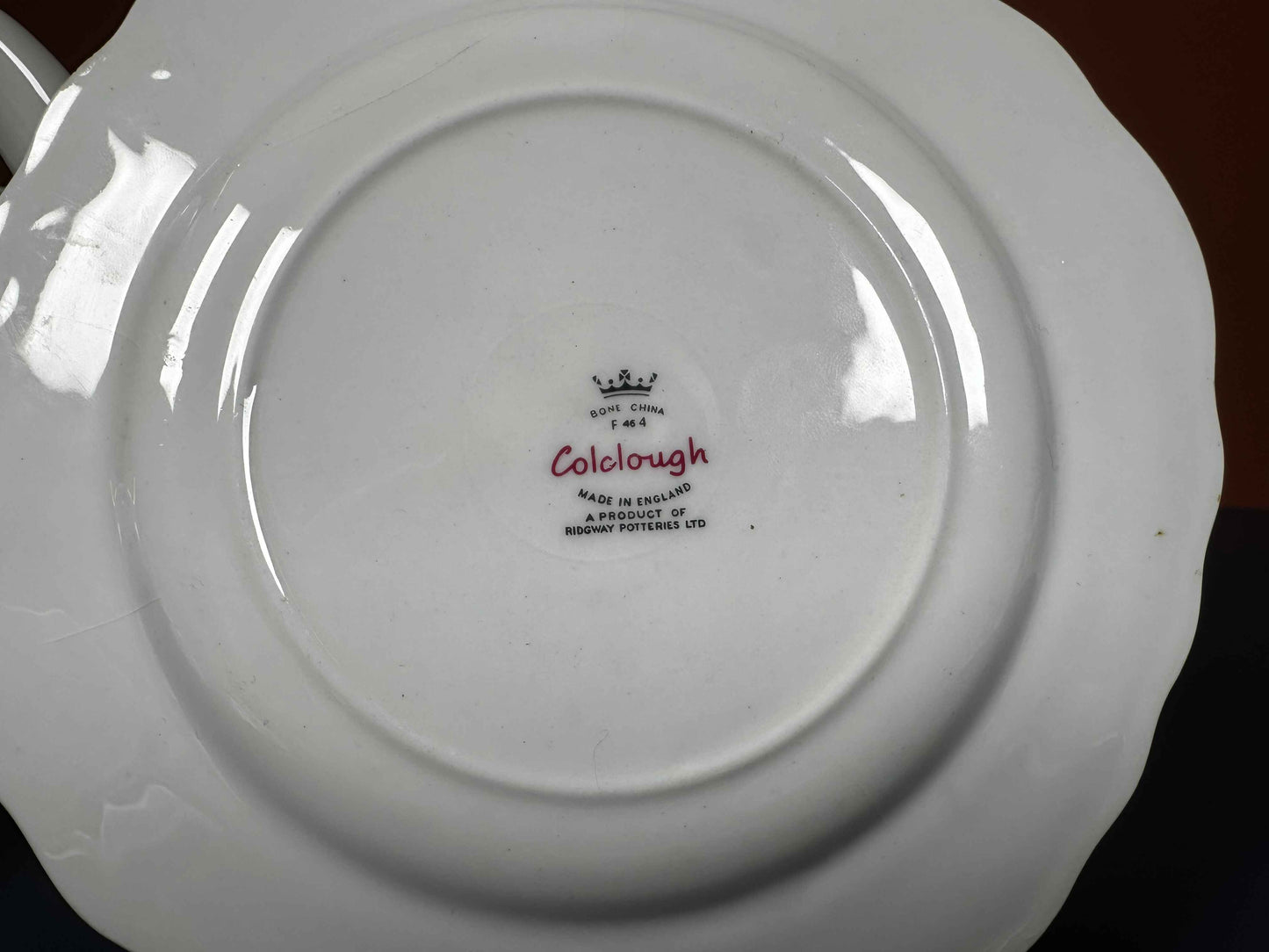 Colclough Vintage Bone China Tea Set – Teapot, Cups, Plates & Cake Stand