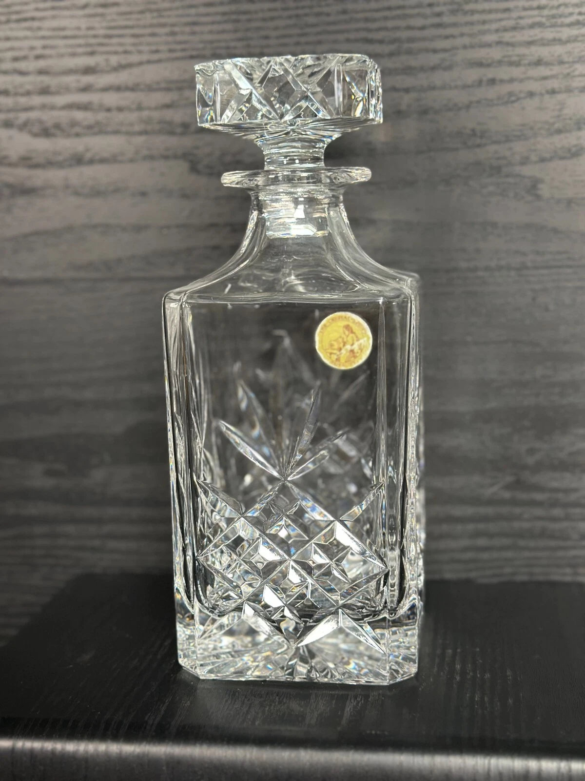 Vintage Full Lead Cut Glass Crystal Decanter – The Crystal Studio