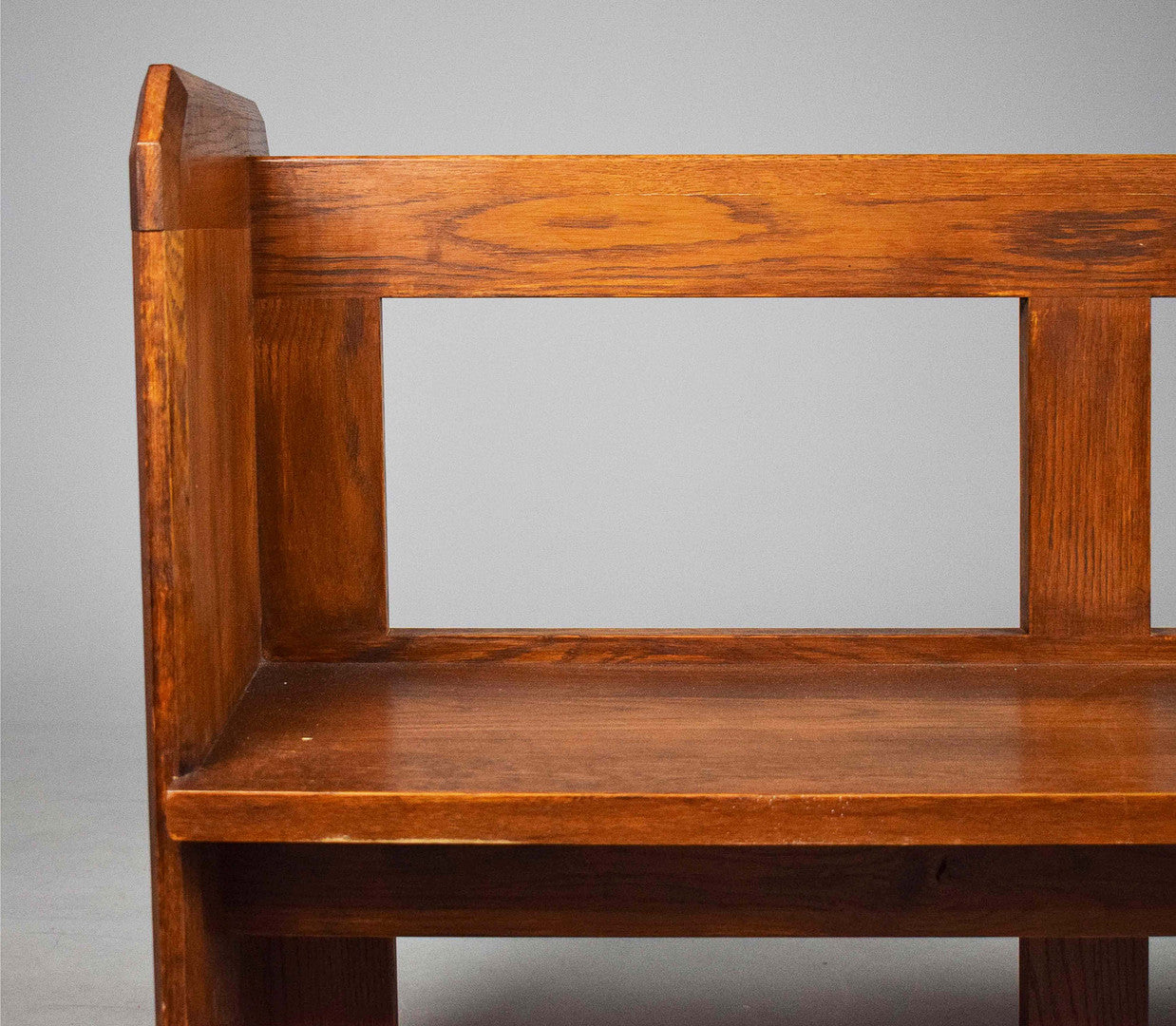 Vintage Wooden Pew Seat Bench – 182cm Wide – Rustic Charm, Solid Wood