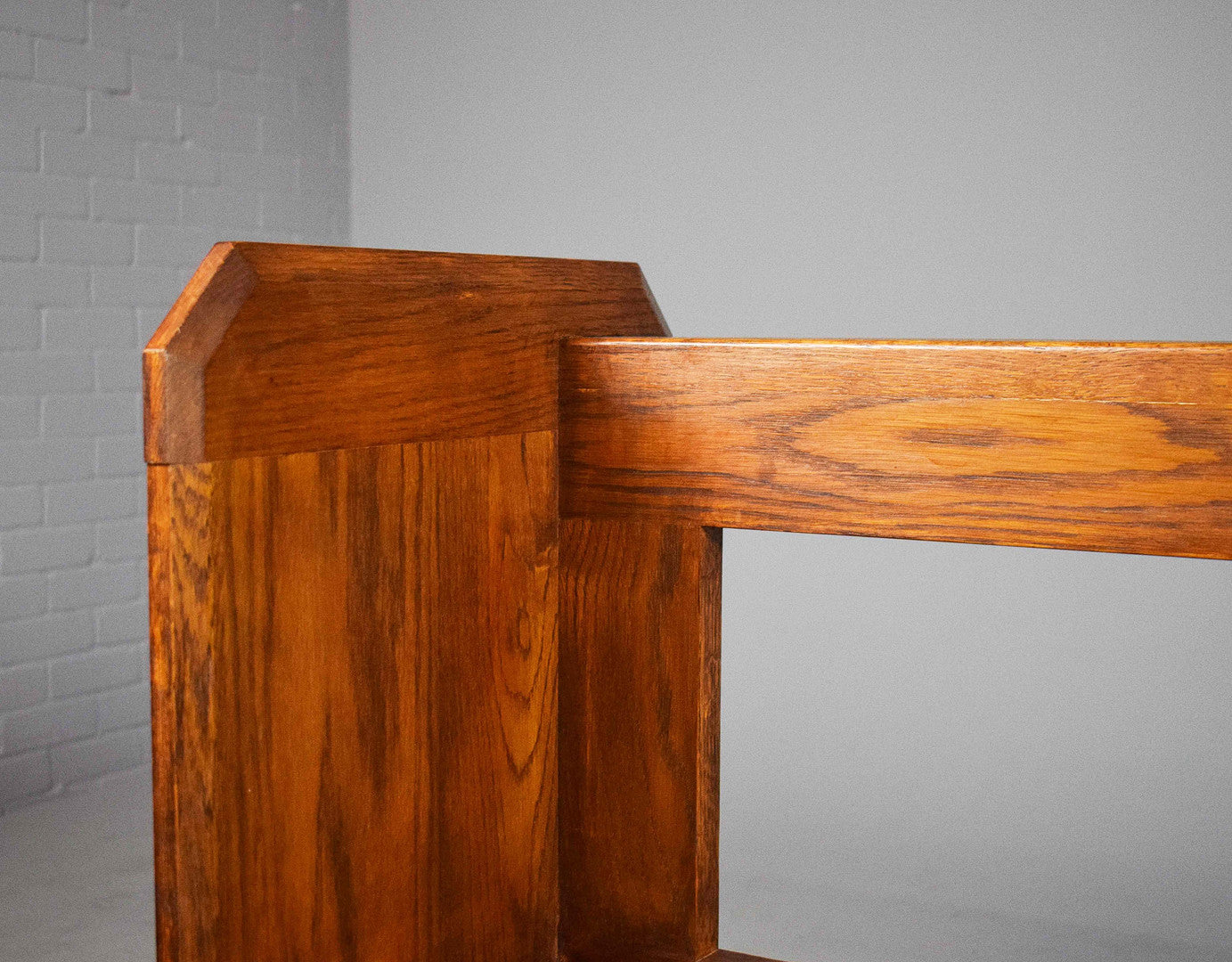 Vintage Wooden Pew Seat Bench – 182cm Wide – Rustic Charm, Solid Wood