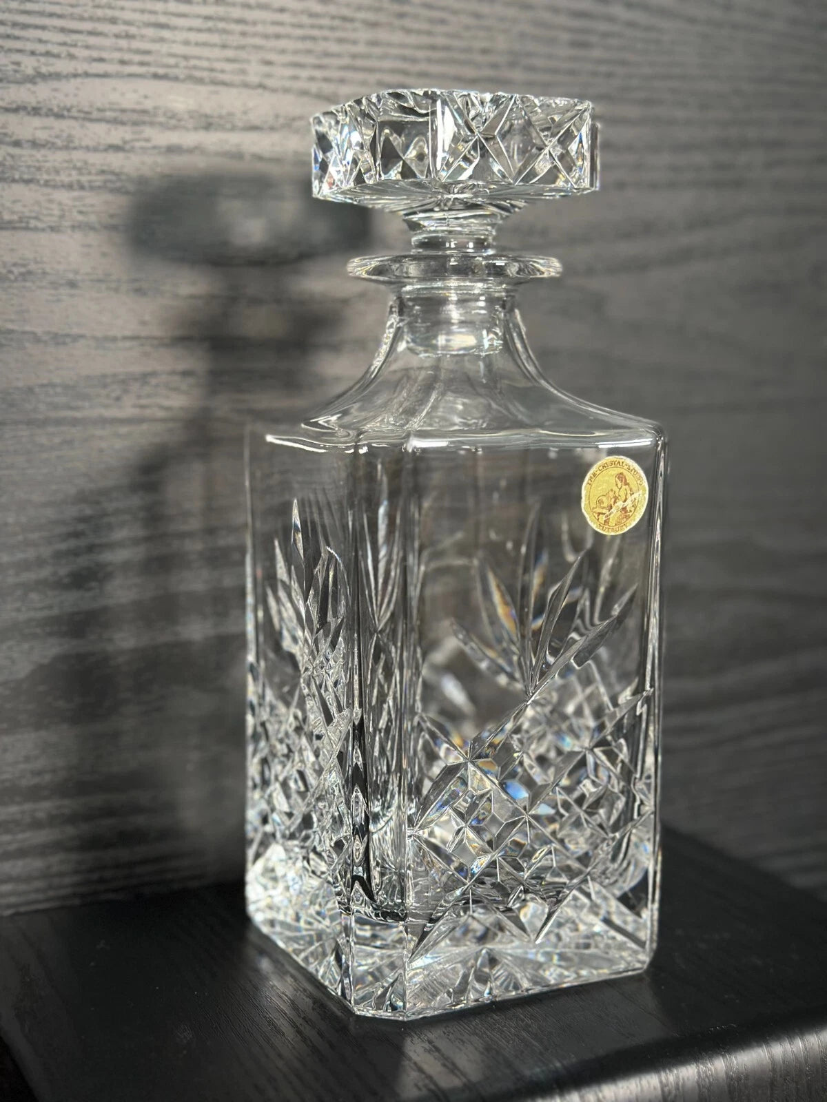 Vintage Full Lead Cut Glass Crystal Decanter – The Crystal Studio