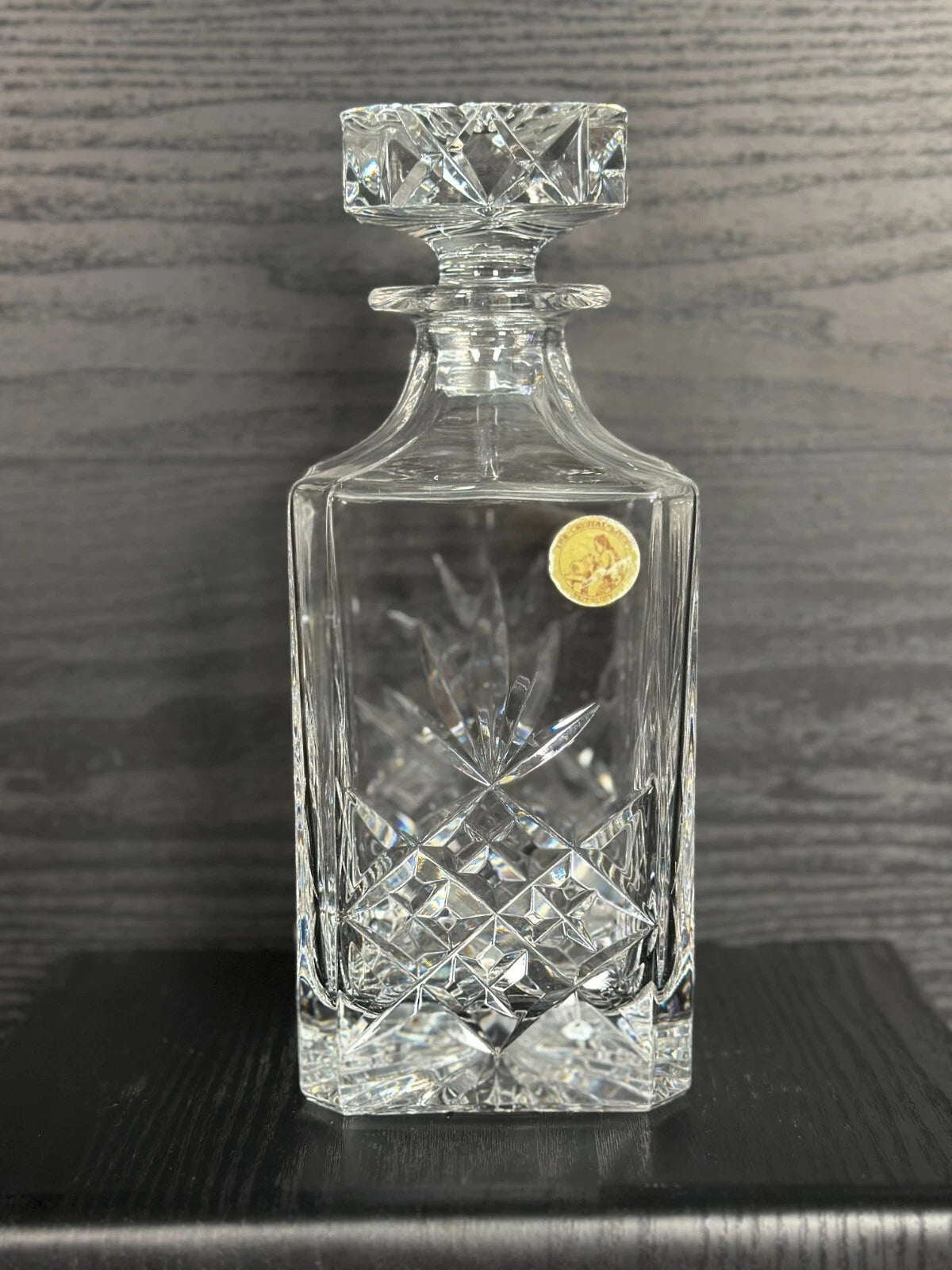 Vintage Full Lead Cut Glass Crystal Decanter – The Crystal Studio