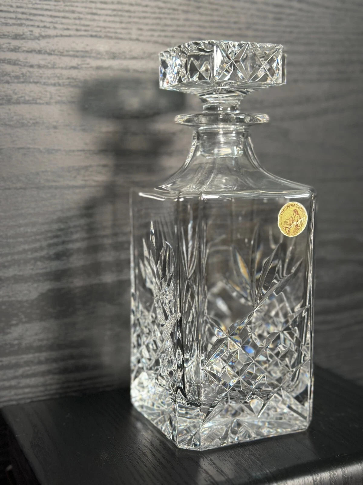 Vintage Full Lead Cut Glass Crystal Decanter – The Crystal Studio