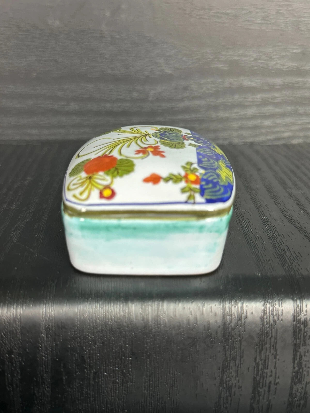 Vintage Ente Ceramica Faenza Trinket Dish – Hand-Painted Italian Pottery