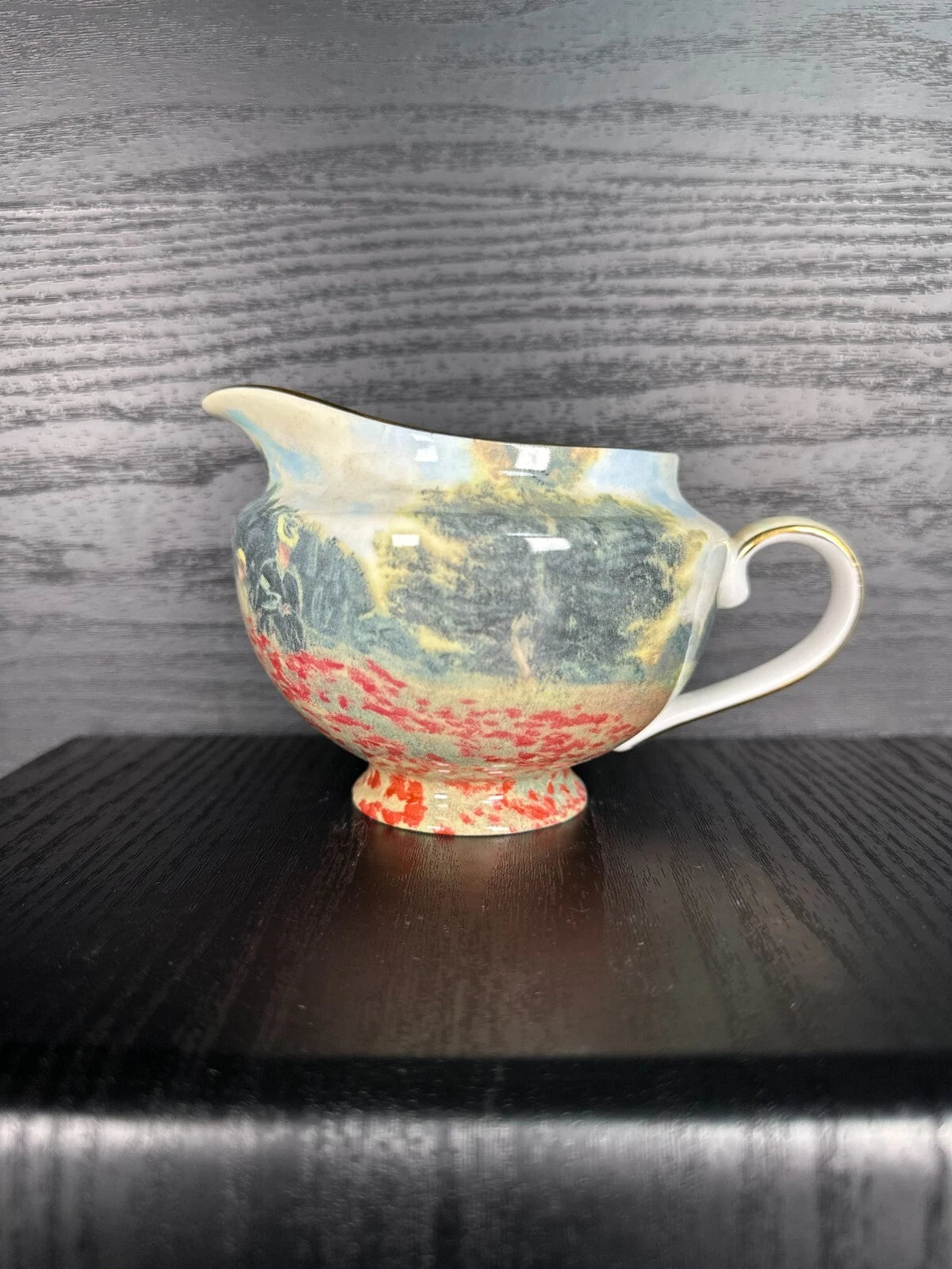 Stechcol Fine Bone China Tea Set – Claude Monet 'Poppy Field' Design – New Boxed