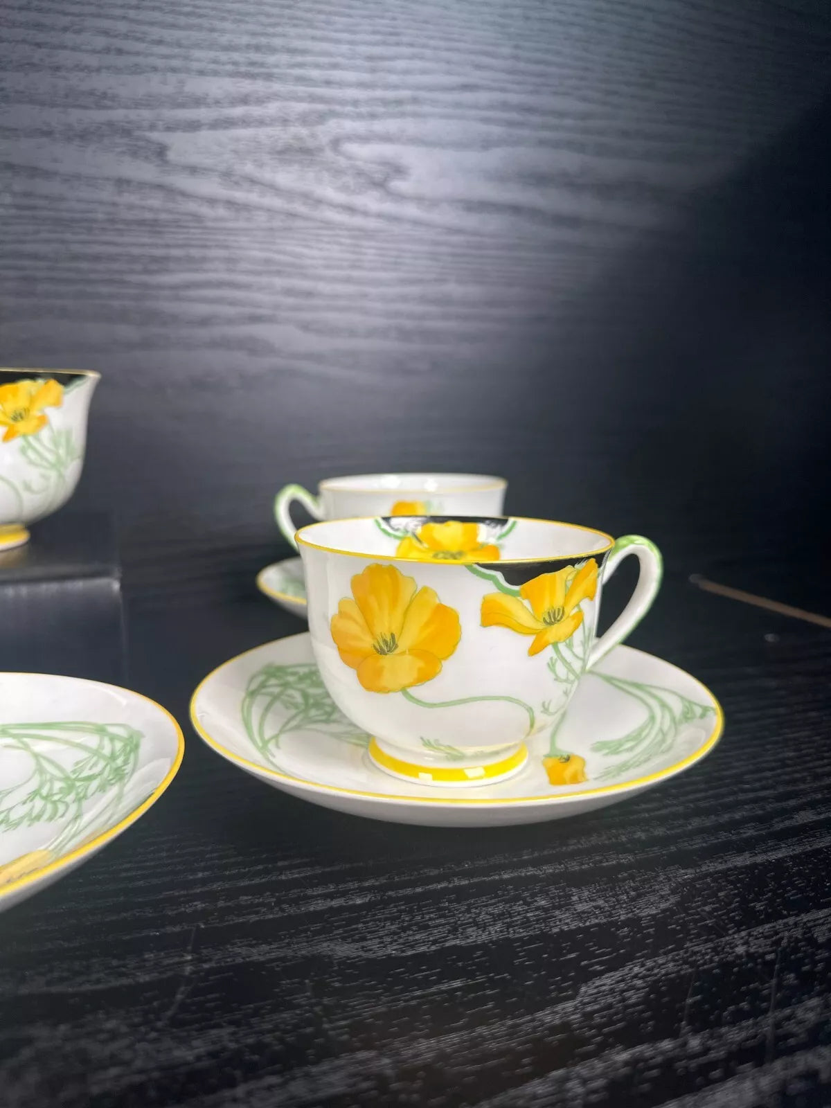 Royal Doulton Helena Tea Set – Cups, Saucers, Milk Jug & Sugar Bowl