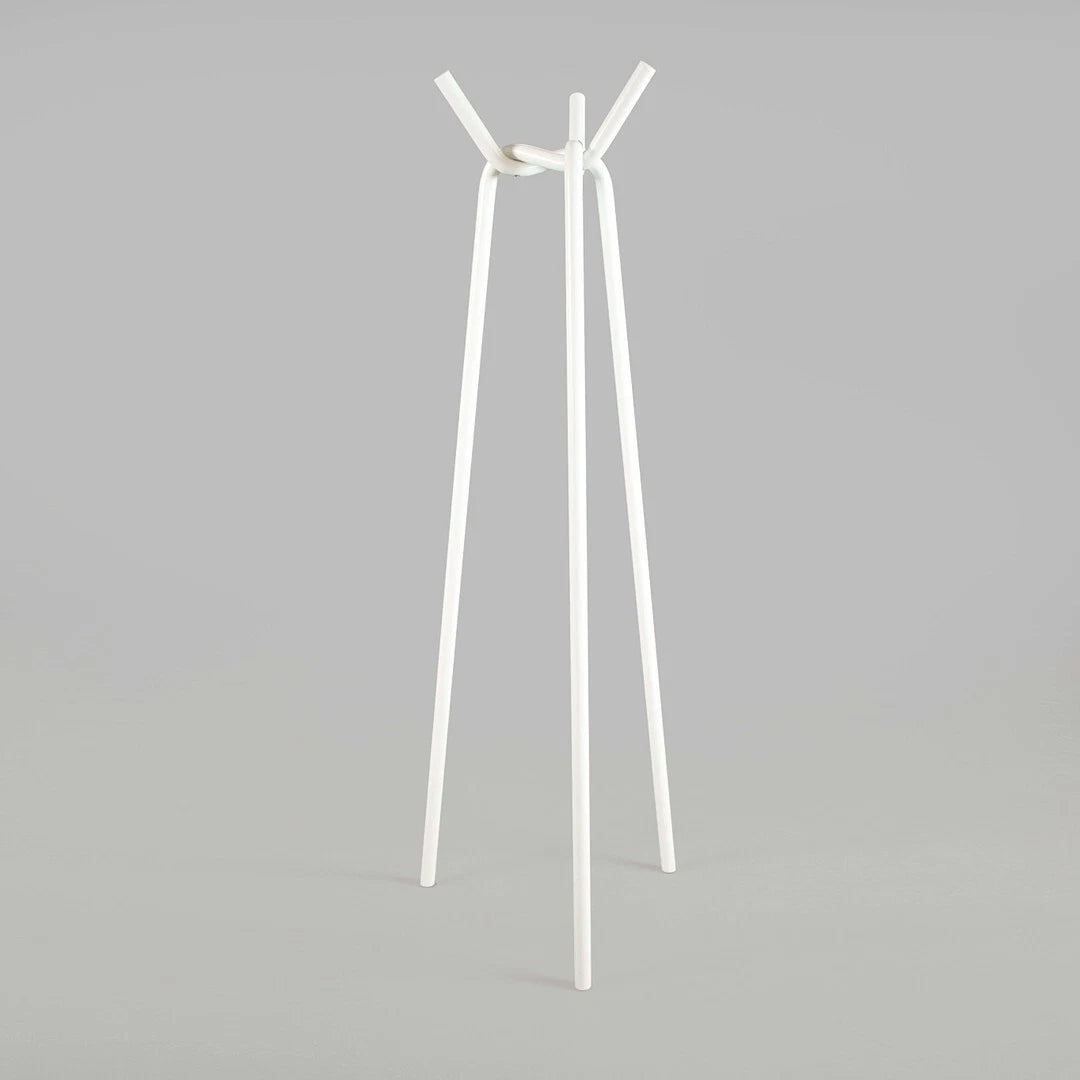 HAY Knit Coat Rack by Jin Kuramoto – White – Modern Sculptural Design