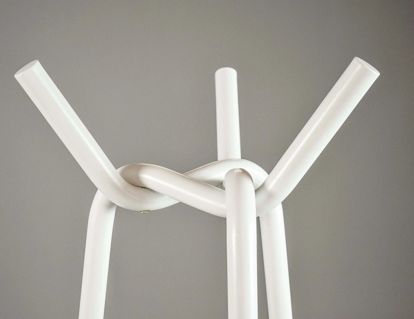HAY Knit Coat Rack by Jin Kuramoto – White – Modern Sculptural Design