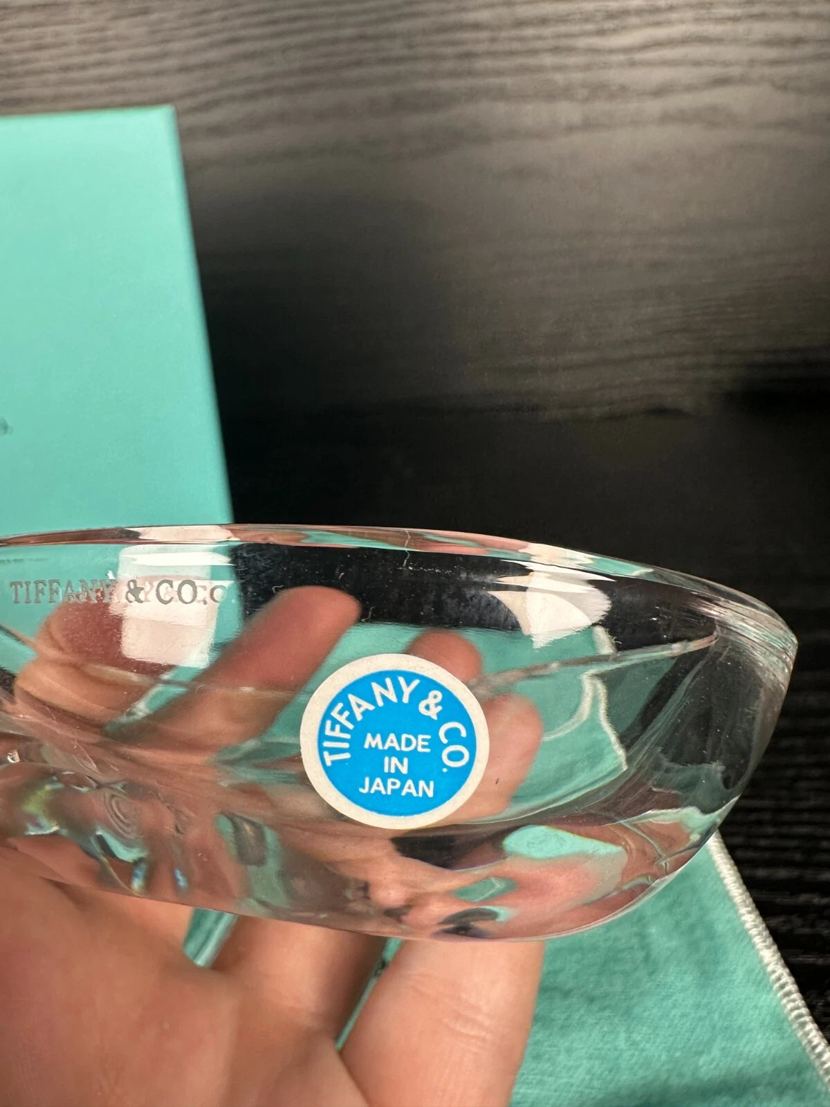 Tiffany & Co. Elsa Peretti Heart Box – Signed Collectible, Mint Condition