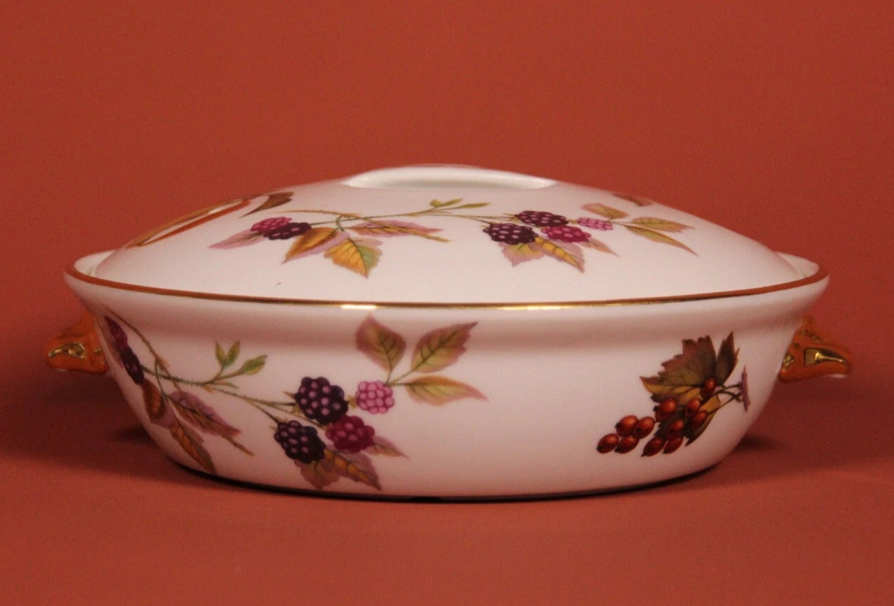 Royal Worcester Evesham Tureen Set – 3x Covered Serving Dishes